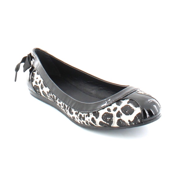 Coach Shoes - COACH Reagan Legacy Cheetah Bow Heel Flat 8